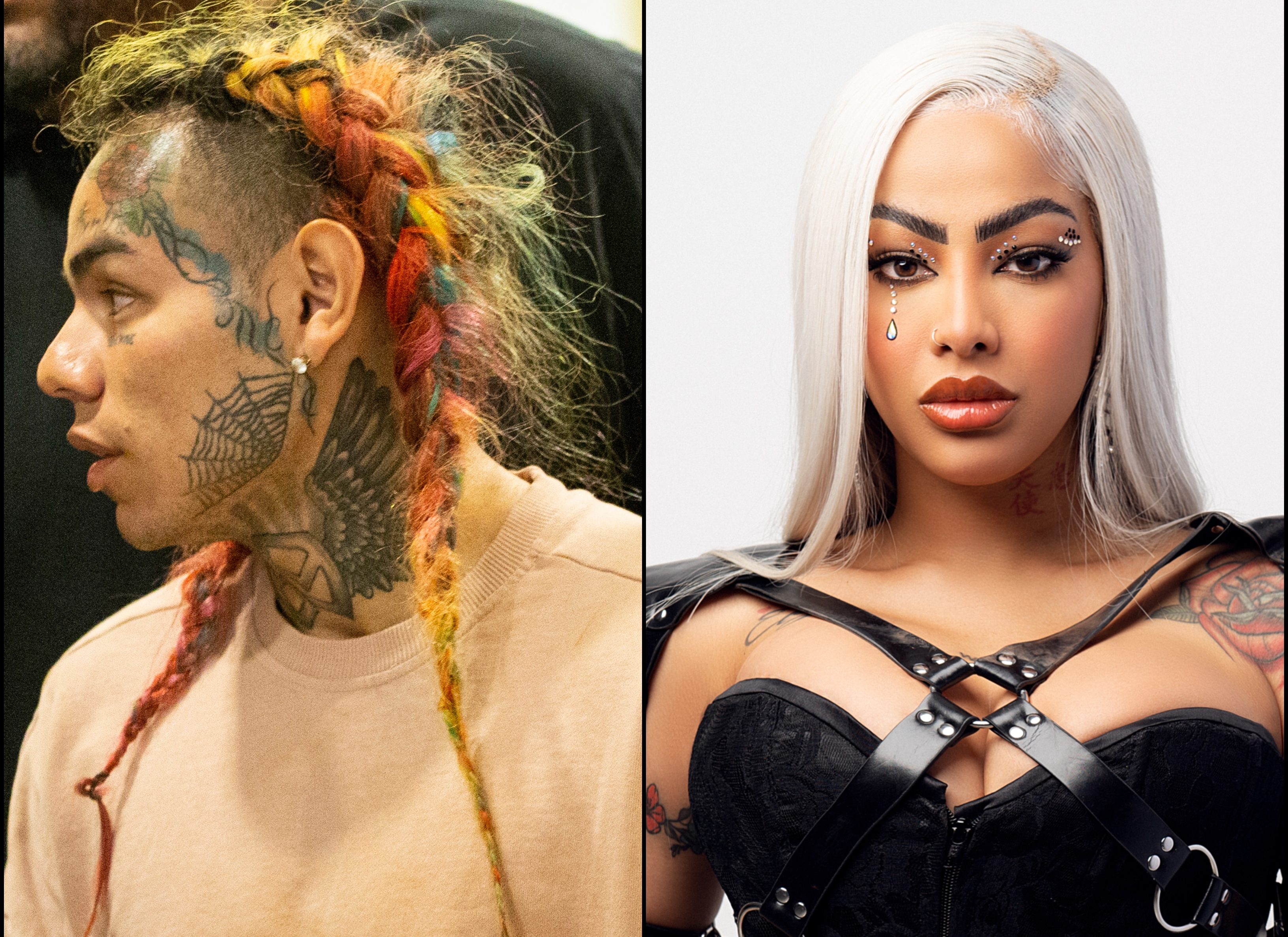 Yailin La M s viral perrea en bikini y peluca al estilo Tekashi