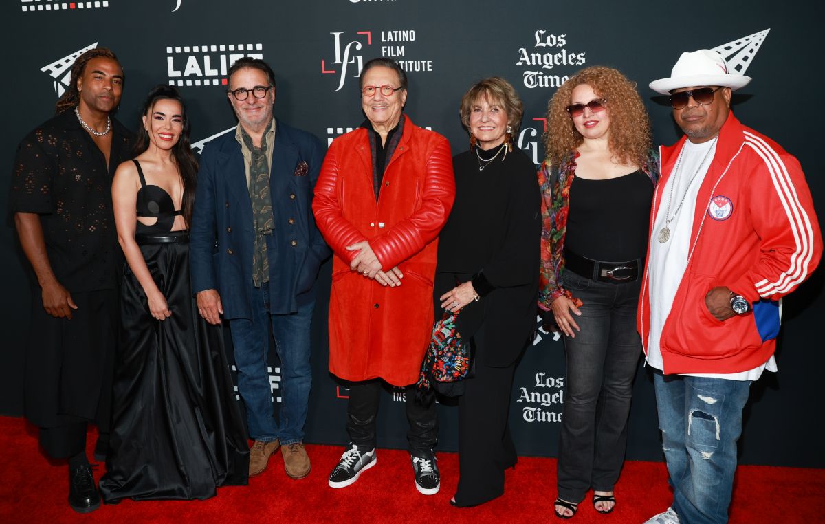 Yotuel, Beatriz Luengo, Andy Garcia, Arturo Sandoval, Elces Abby and Mellow Man Ace at the Los Angeles Latino International Film Festival 2023.