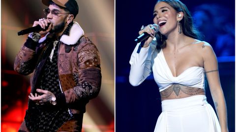 Anuel AA y Greeicy Rendón están en la lista de artistas que se presentarán en los Premios Heat 2023.