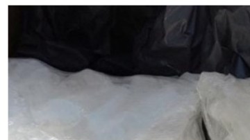 droga cristal oculta en caja de cereal