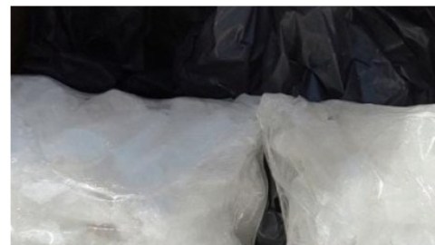 droga cristal oculta en caja de cereal