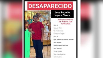 joven desaparecido en Tamaulipas