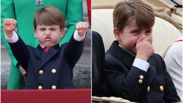 El príncipe Louis volvió a hacerse viral en redes sociales por sus caras y gestos durante un acto de la monarquía británica.