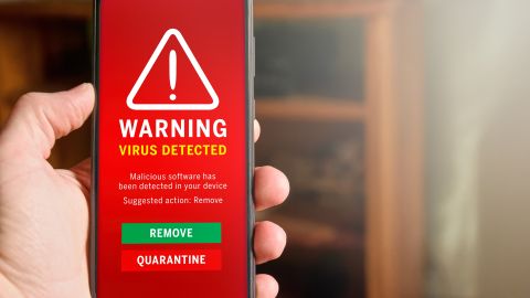 Virus teléfono