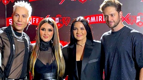 RBD en el evento de Smirnoff en el murió el fotógrafo Alberto Clavijo.