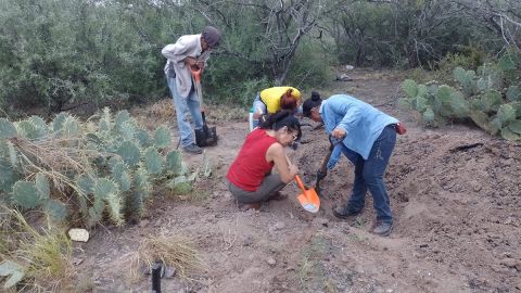 Hallazgo de fosas clandestinas