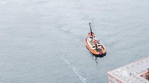 La polémica barcaza flotante donde Reino Unido alojará a solicitantes de asilo
