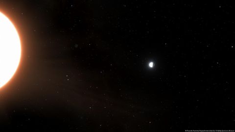 Astrónomos descubren exoplaneta con nubes metálicas y lluvia de titanio