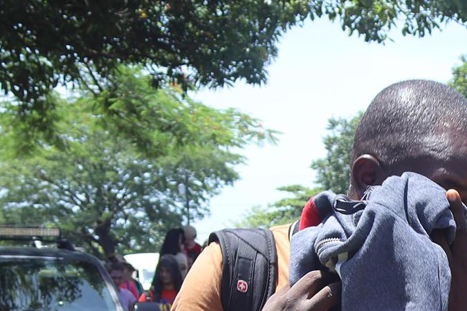 Haitianos y africanos se suman a los venezolanos en una caravana migrante que busca el sueño americano