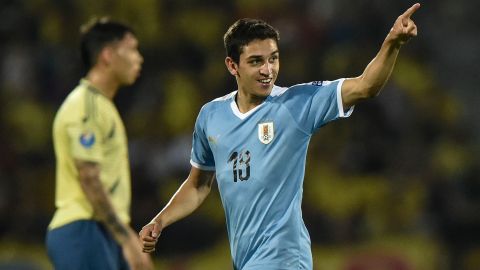 Juan Manuel Sanabria ha representado a Uruguay en las categorías juveniles.