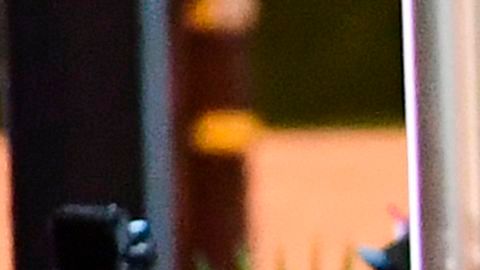 Los Angeles County sheriff's deputies ready to disperse a crowd of demonstrators gathered to protest again in the wake of Dijon Kizzee's killing, outside the South LA sheriff's station on September 8, 2020 in Los Angeles, California. - 29-year-old Dijon Kizzee, 29, was riding his bicycle the afternoon of August 31 in a south Los Angeles neighborhood when deputies tried to stop him for a code violation, according to the sheriff's department. It did not specify the nature of the violation. Kizzee fled on foot and when deputies caught up to him, he punched one of them in the face while dropping a bundle of clothing he was carrying, authorities said. (Photo by Frederic J. BROWN / AFP) (Photo by FREDERIC J. BROWN/AFP via Getty Images)