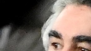 Florentino Pérez en el estadio del PSG.