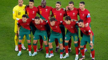 Selección de Portugal en el Mundial Qatar 2022.