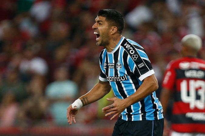 Suárez tiene 13 goles y 9 asistencias con el conjunto brasileño. Wagner Meier - Getty Images.