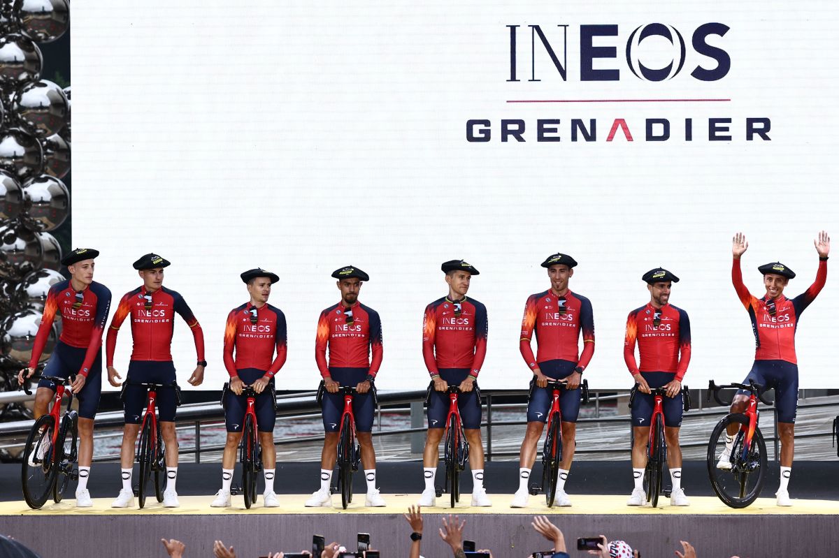 Egan Bernal es el líder del equipo Ineos Grenadier.