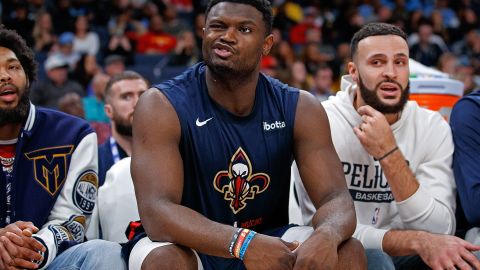 Zion Williamson, jgador de los New Orleans Pelicans.