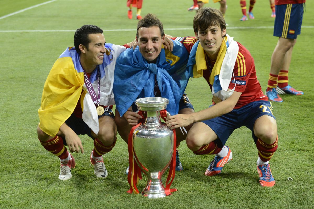 Con la selección de España, David Silva ganó una Copa del Mundo y dos de Europa.