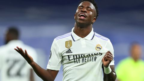 Vinícius Jr. durante la temporada 22/23 del Real Madrid.