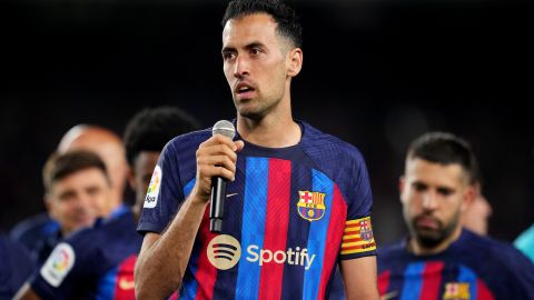 Sergio Busquets, excapitán del FC Barcelona.