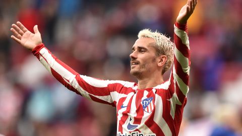 Antoine Griezzman, futbolista francés del Atlético de Madrid (España).