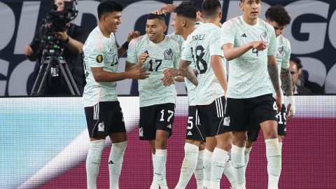 Selección de México en la Copa Oro 2023.