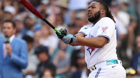 Vladimir Guerrero Jr. en el Home Run Derby 2023.