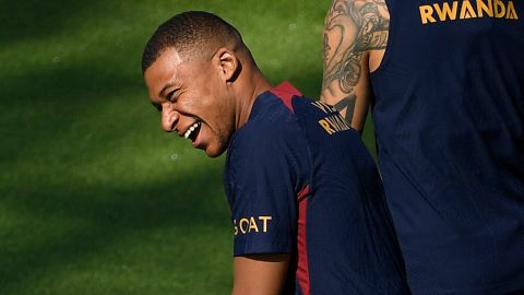 Kylian Mbappé, figura del PSG y de Francia.