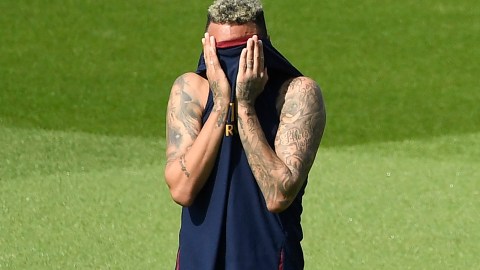 Neymar no se ha recuperado de su lesión en el tobillo.