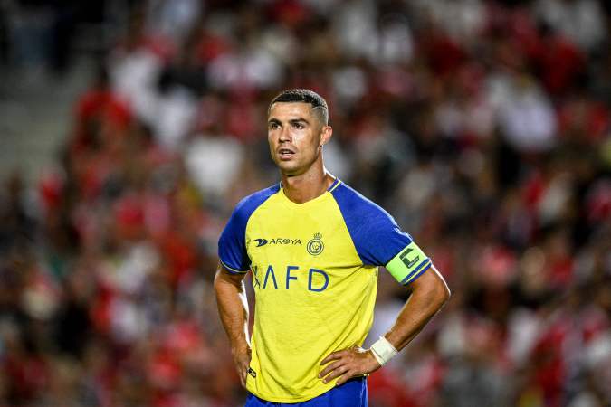 Cristiano Ronaldo en lamento con el Al Nassr.
