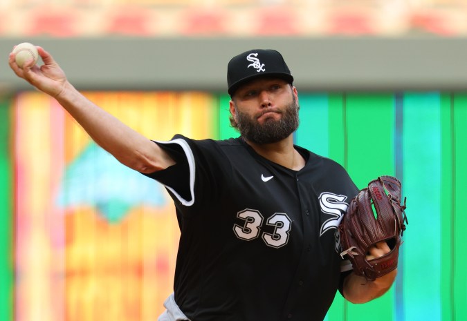 Lance Lynn con Chicago White Sxo. Foto: Adam Bettcher/Getty Images.