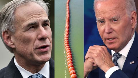 Greg Abbott desafía a Biden y no retirará las boyas del Río Bravo: "Texas lo verá en la corte, señor presidente"