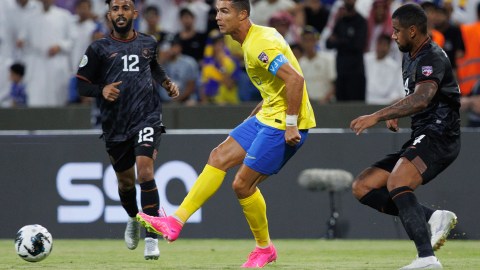 Cristiano Ronaldo, jugador estrella del Al Nassr.