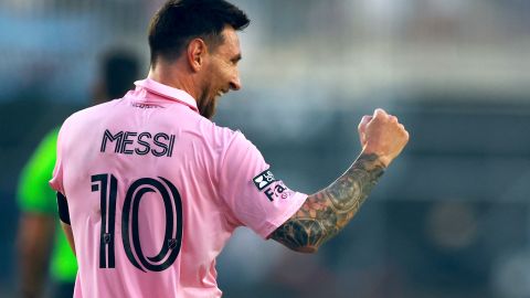 Lionel Messi, '10' del Inter Miami y estrella de la MLS.