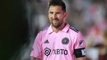 Messi se fue sustituído al minuto 78 del partido.