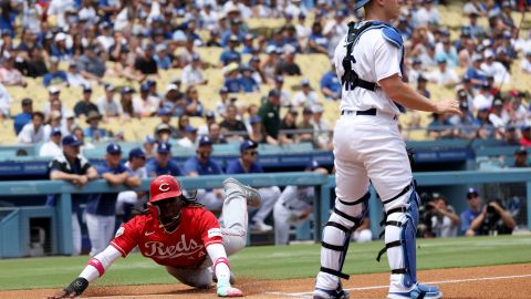 Dodgers vs. Cincinnati Reds.