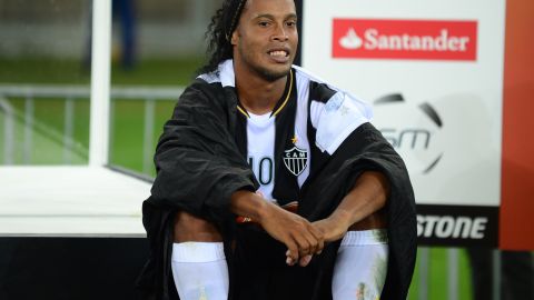 Ronaldinho en su etapa con el Atlético Mineiro.