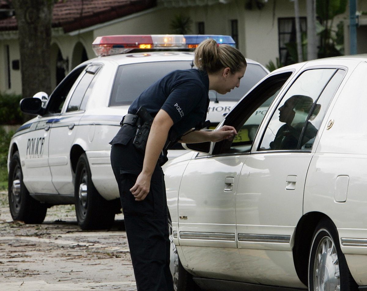 Police check