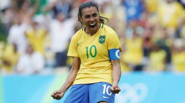 Marta tiene 17 goles en Mundiales.