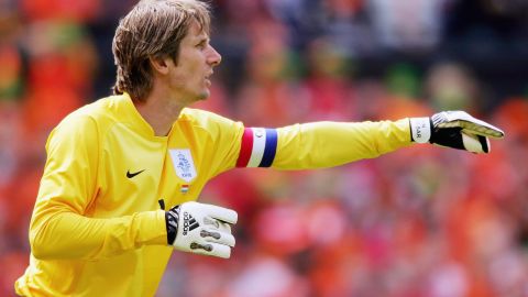 Edwin Van der Sar disputó los mundiales de 1994, 1998 y 2006 con la selección de Holanda.