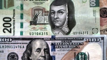 El peso mexicano logra más ganancias frente al dólar estadounidense.
