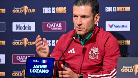 Jaime 'Jimmy' Lozano, entrenador de la selección de México.