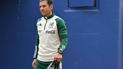 Jaime Lozano, director tecnico de la selección nacional de México.