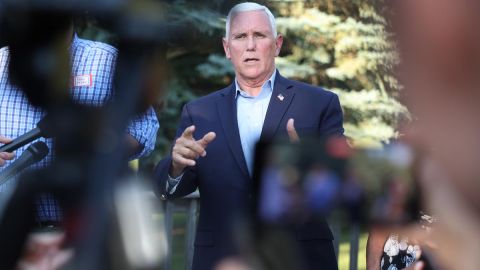 Mike Pence fungió como exvicepresidente de Donald Trump