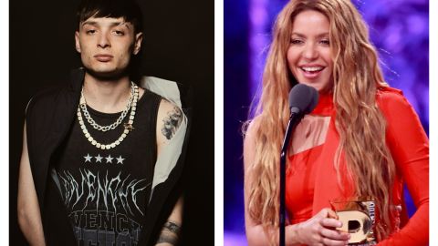 Peso Pluma y Shakira fueron los grandes ganadores de los Premios Juventud 2023.