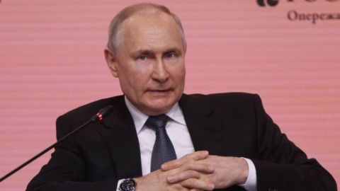 Vladimir Putin protagonizó varios actos públicos esta semana.