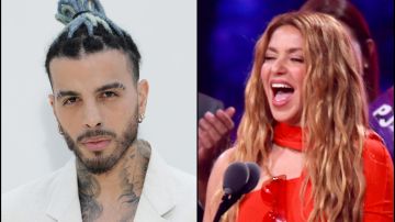 Rauw Alejandro y Shakira, intérpretes de Te Felicito.