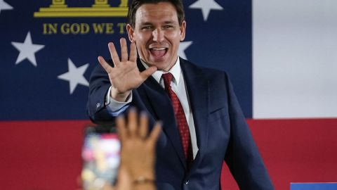 Ron DeSantis se dedicó a hablar de su visión de gobierno sin tratar de demeritar a sus rivales