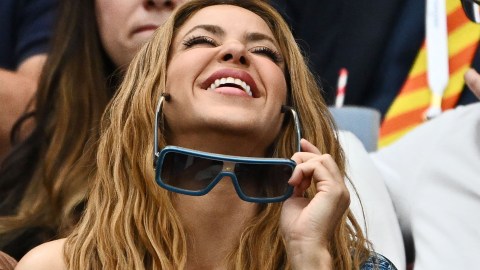 Shakira en el Abierto de Tenis de Wimbledon 2023.