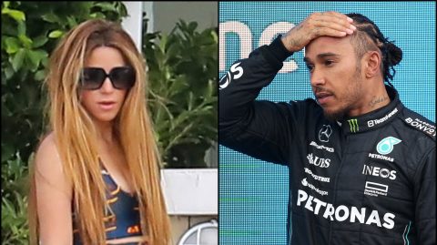 Shakira y Lewis Hamilton en el ojo del huracán.