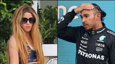 Shakira y Lewis Hamilton en el ojo del huracán.